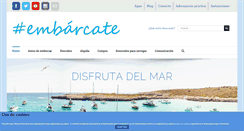 Desktop Screenshot of embarcate.com